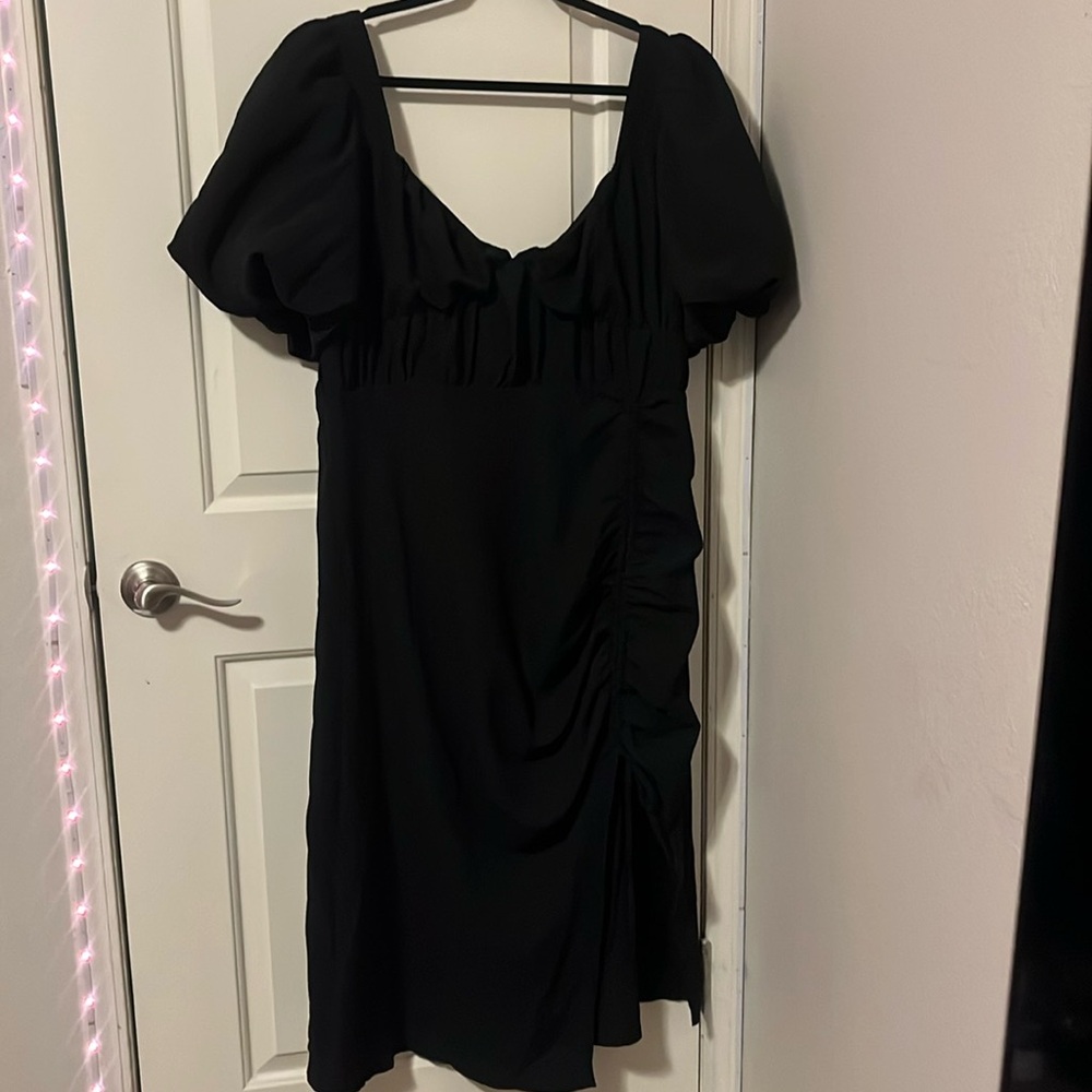 PrettyLittleThing Black Dress